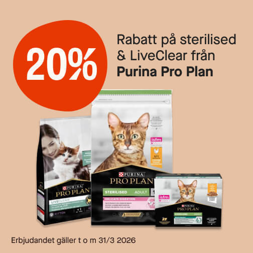 20% Purina sterilised